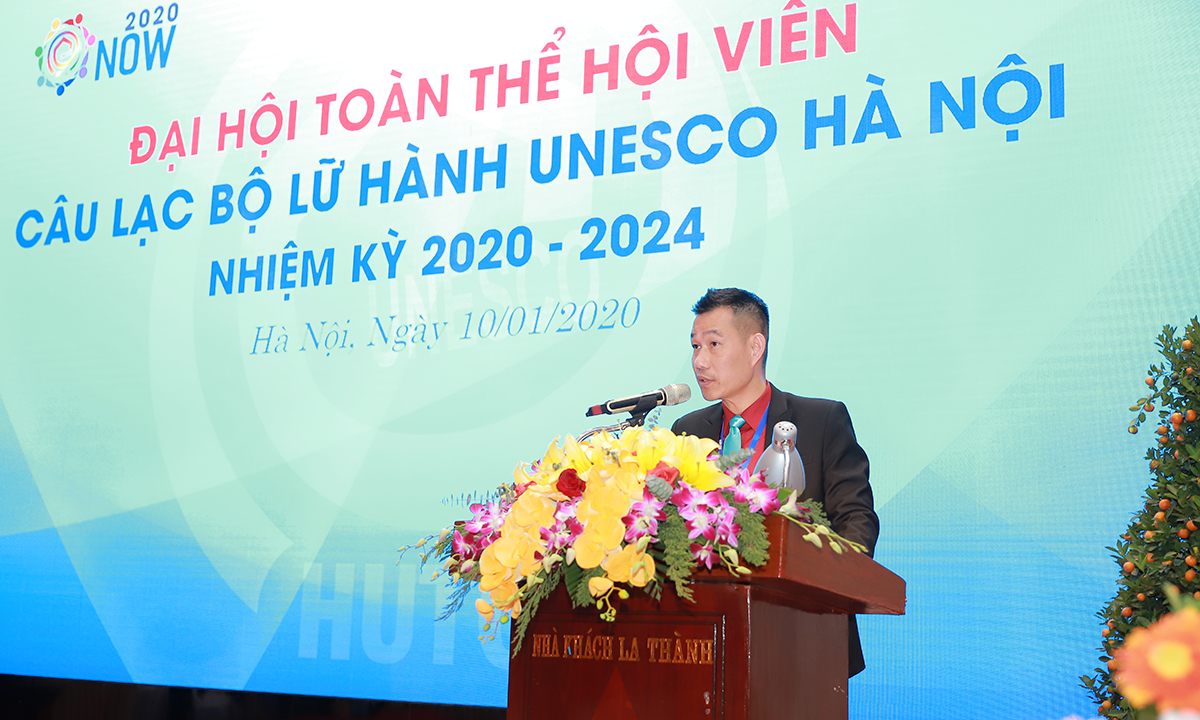 CEO Viet Orient Hospitality được bầu vào BCH Câu lạc bộ Lữ hành Unesco Hà Nội (nhiệm kỳ 2020-2024)